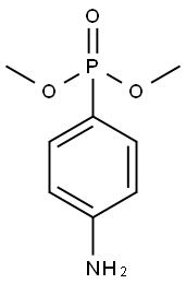 P-(4-氨基苯基)膦酸二甲酯 结构式