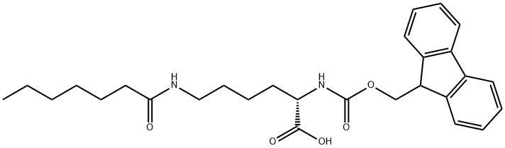Fmoc-L-Lys(Heptanoyl)-OH|