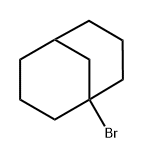 Bicyclo[3.3.1]nonane, 1-bromo- Structure