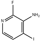 3-Pyridinamine, 2-fluoro-4-iodo- Struktur