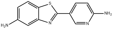 5-Benzothiazolamine, 2-(6-amino-3-pyridinyl)- Structure