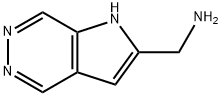1H-Pyrrolo[2,3-d]pyridazine-2-methanamine Structure