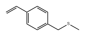 1-乙烯基-4-[(甲硫基)甲基]苯, 15325-49-2, 结构式