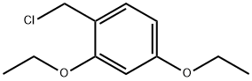 Benzene, 1-(chloromethyl)-2,4-diethoxy- 结构式