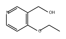 3-Pyridinemethanol, 4-ethoxy- Struktur