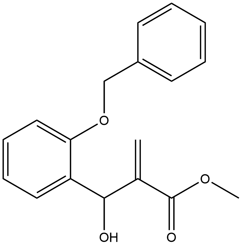 Benzenepropanoic acid, β-hydroxy-α-methylene-2-(phenylmethoxy)-, methyl ester,153333-22-3,结构式