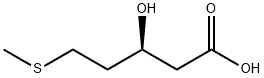 (3S)-3-hydroxy-5-(methylsulfanyl)pentanoic acid Structure