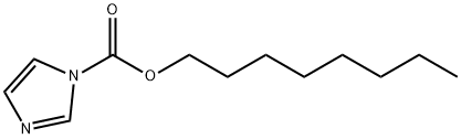 1H-Imidazole-1-carboxylic acid, octyl ester Structure