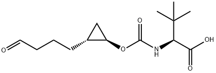 L-Valine, 3-methyl-N-[[[(1R,2R)-2-(4-oxobutyl)cyclopropyl]oxy]carbonyl]-