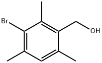 Benzenemethanol, 3-bromo-2,4,6-trimethyl- Structure