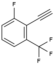 2-乙炔基-1-氟-3-(三氟甲基)苯,1536101-77-5,结构式