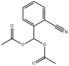 Benzonitrile, 2-[bis(acetyloxy)methyl]-
