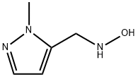 1H-Pyrazole-5-methanamine, N-hydroxy-1-methyl- Structure