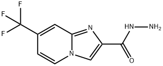 7-(Trifluoromethyl)imidazo[1,2-a]pyridine-2-carbohydrazide Structure