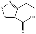 4-乙基-1,2,5-噻二唑-3-羧酸, 1538685-60-7, 结构式