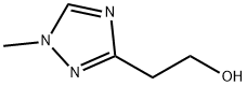 1H-1,2,4-Triazole-3-ethanol, 1-methyl- 化学構造式