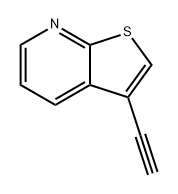 Thieno[2,3-b]pyridine, 3-ethynyl- 化学構造式