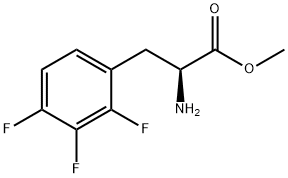 methyl 2-amino-3-(2,3,4-trifluorophenyl)propanoate Structure