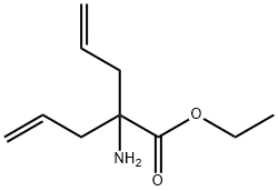 4-Pentenoic acid, 2-amino-2-(2-propen-1-yl)-, ethyl ester Structure