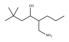 5-(Aminomethyl)-2,2-dimethyloctan-4-ol Structure
