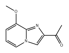1-{8-methoxyimidazo[1,2-a]pyridin-2-yl}ethan-1-one Structure