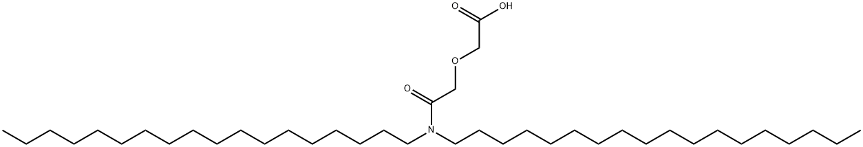 2-[2-(Dioctadecylamino)-2-oxoethoxy]acetic acid 结构式