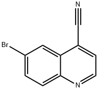 6-Bromo-4-cyanoquinoline Structure