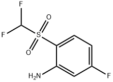 2-(difluoromethylsulphonyl)-5-fluoroaniline|