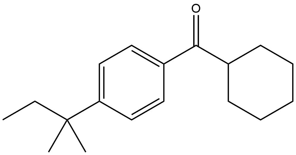cyclohexyl(4-(tert-pentyl)phenyl)methanone,1543080-19-8,结构式