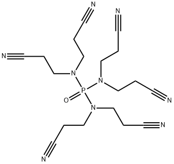 Phosphoric triamide, hexakis(2-cyanoethyl)- (9CI) 结构式