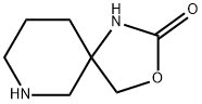 3-Oxa-1,7-diazaspiro[4.5]decan-2-one Struktur