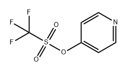 Methanesulfonic acid, 1,1,1-trifluoro-, 4-pyridinyl ester