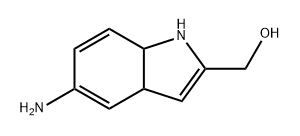 1H-Indole-2-methanol, 5-amino-3a,7a-dihydro- Structure