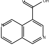 2,6-Naphthyridine-4-carboxylic acid Structure