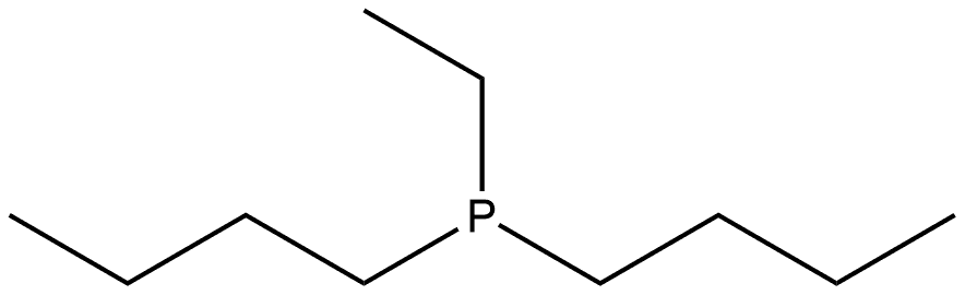 Dibutylethylphosphine Structure