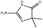 2-Amino-5,5-dimethyl-3,5-dihydro-4H-imidazol-4-one Structure