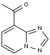 Ethanone, 1-[1,2,4]triazolo[1,5-a]pyridin-8-yl- 结构式