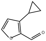 3-环丙基呋喃-2-甲醛, 1547025-49-9, 结构式