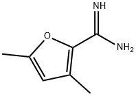 3,5-dimethylfuran-2-carboximidamide Struktur