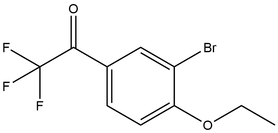 1-(3-Bromo-4-ethoxyphenyl)-2,2,2-trifluoroethanone,1547147-76-1,结构式