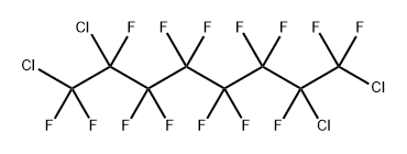 Octane, 1,2,7,8-tetrachloro-1,1,2,3,3,4,4,5,5,6,6,7,8,8-tetradecafluoro- Structure