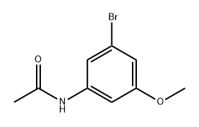 Acetamide, N-(3-bromo-5-methoxyphenyl)- Structure