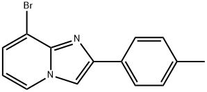 Imidazo[1,2-a]pyridine, 8-bromo-2-(4-methylphenyl)- Struktur