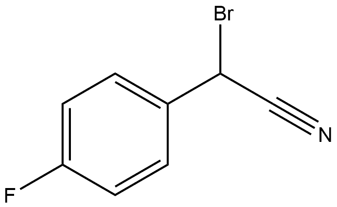 α-Bromo-4-fluorobenzeneacetonitrile Struktur