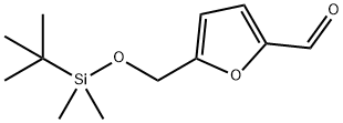 2-Furancarboxaldehyde, 5-[[[(1,1-dimethylethyl)dimethylsilyl]oxy]methyl]- Struktur