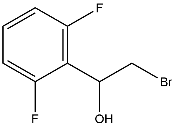 2-溴-1-(2,6-二氟苯基)乙醇, 1551145-09-5, 结构式