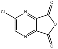 2-Chlorofuro[3,4-b]pyrazine-5,7-dione Structure