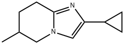 1551235-06-3 Imidazo[1,2-a]pyridine, 2-cyclopropyl-5,6,7,8-tetrahydro-6-methyl-