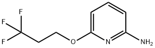 2-Pyridinamine, 6-(3,3,3-trifluoropropoxy)- 化学構造式