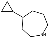 4-环丙基氮杂环己烷, 1551838-38-0, 结构式